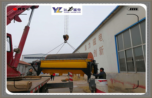 永磁筒式磁选机，湖北CTB-718永磁筒式磁选机优缺点_磁铁如何分布_湖北CTB-718永磁筒式磁选机优缺点不吸铁如何处理